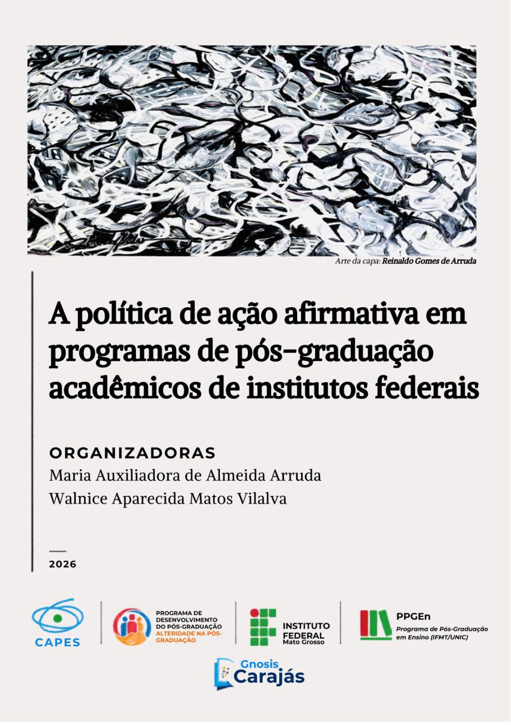 Capa da obra A política de ação afirmativa em programas de pós-graduação acadêmicos de institutos federais