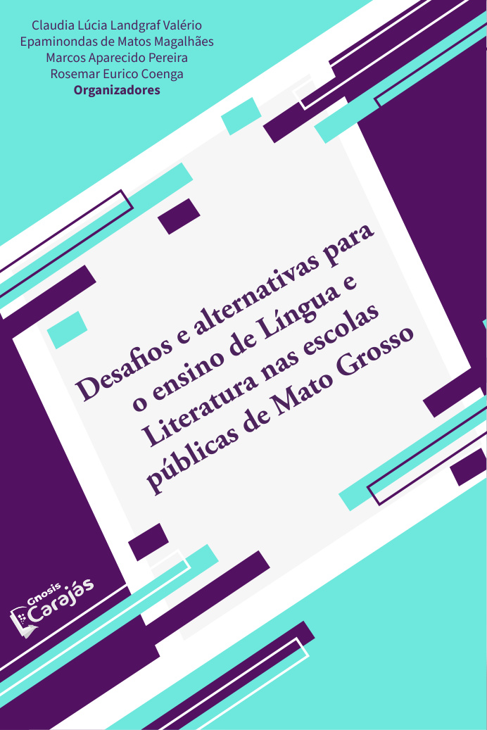 Capa da obra Desafios e alternativas para o ensino de Língua e Literatura nas escolas públicas de Mato Grosso
