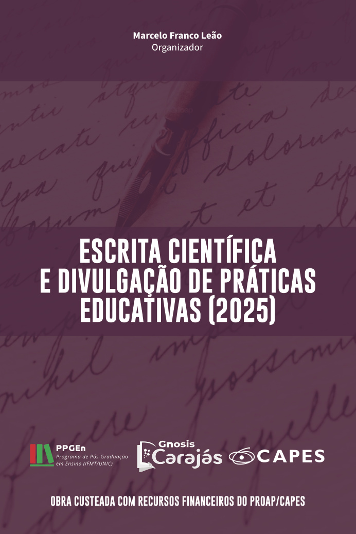 Capa da obra Escrita científica e divulgação de práticas educativas (2025)
