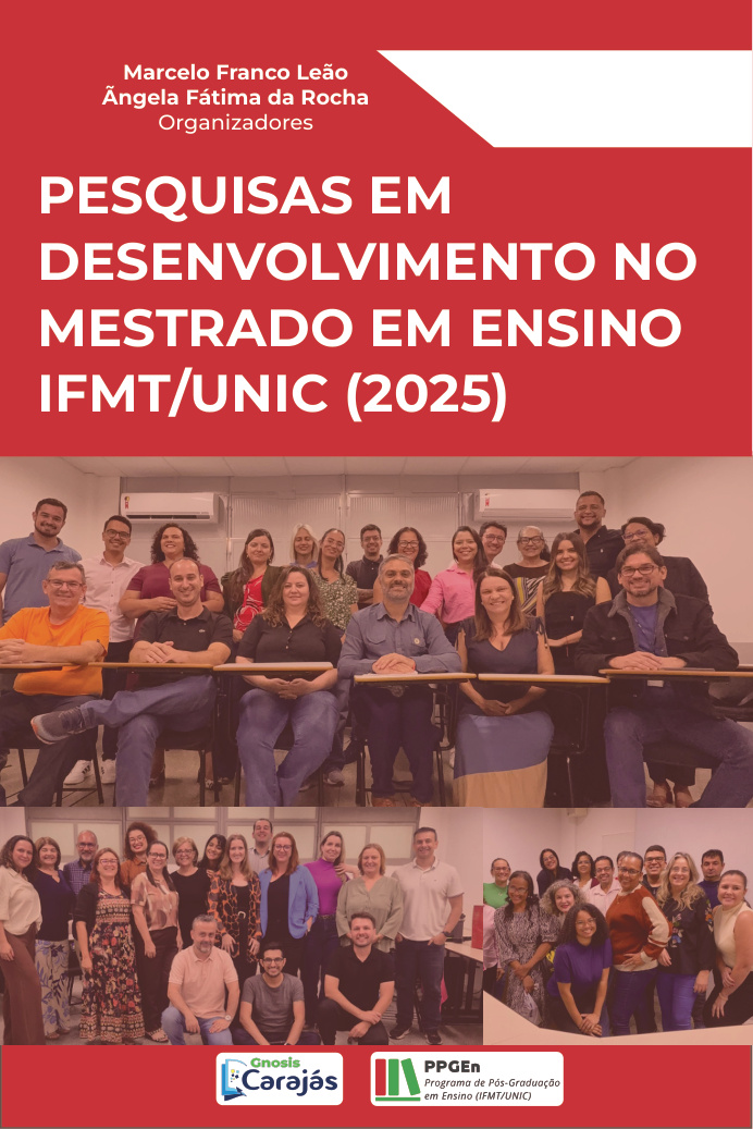 Capa da obra Pesquisas em Desenvolvimento no Mestrado em Ensino IFMT/UNIC (2025)